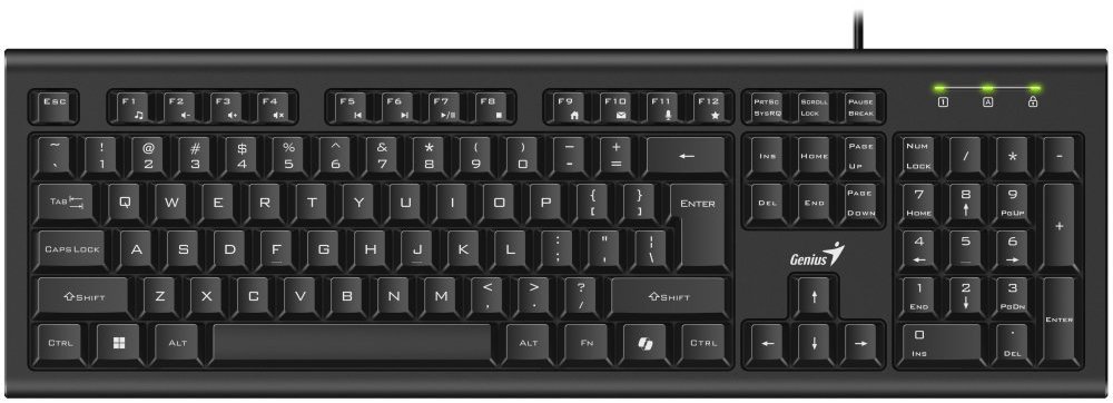 Genius KB-113 černá - CZ/SK