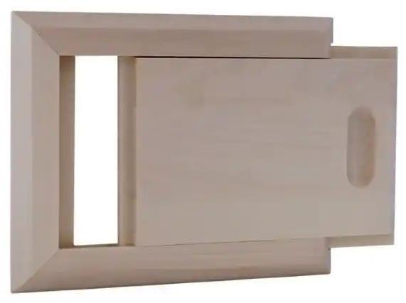 SENTIOTEC Ventilace sauny - posuvná, smrk