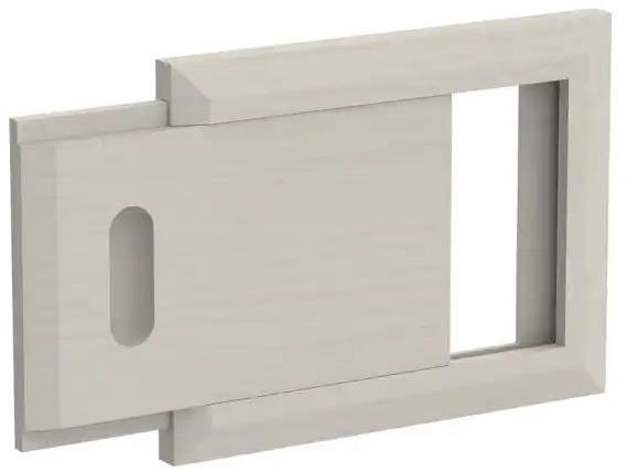 SENTIOTEC Ventilace sauny - posuvná, osika