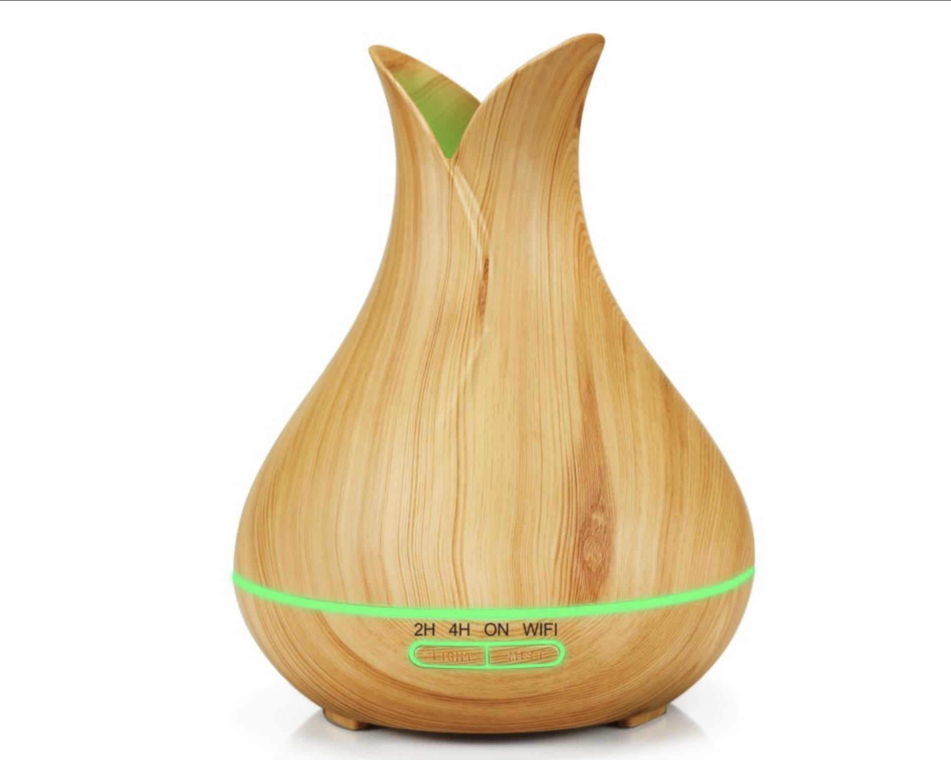 BOT Smart aroma difuzér B5 - světle hnědé dřevo 400 ml