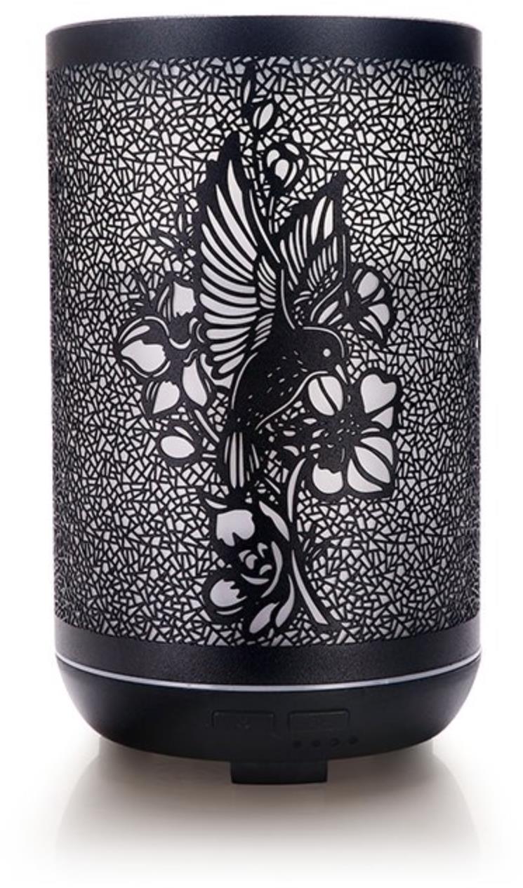 BOT aroma difuzér SDM1 motiv kolibřík - černá 300 ml