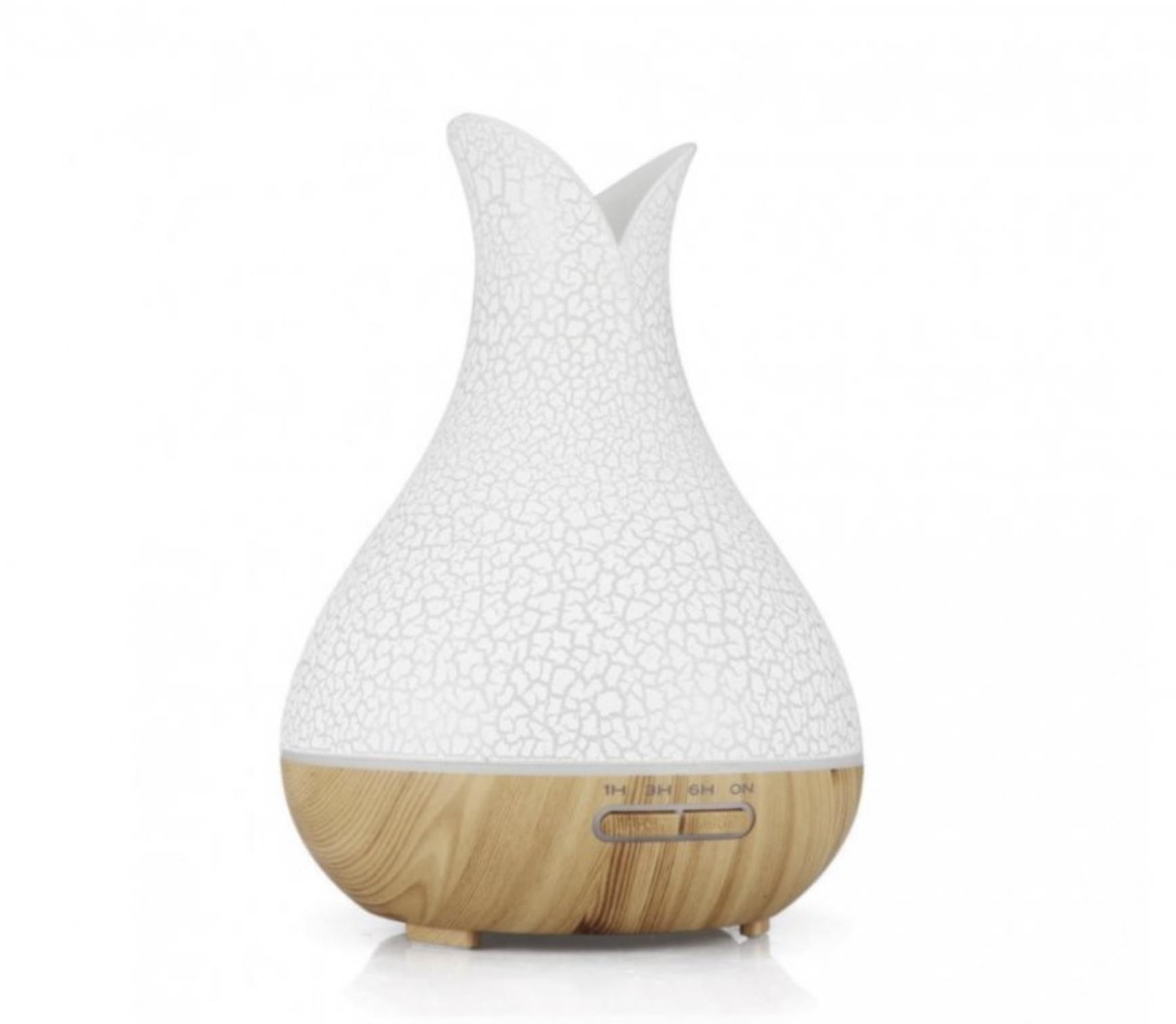 BOT Aroma difuzér B5 DO - bílá a světle hnědé dřevo 400 ml