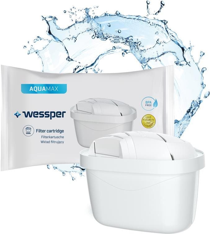 Wessper AquaMax - filtrační patrona 1 ks (náhrada filtru Brita Maxtra)