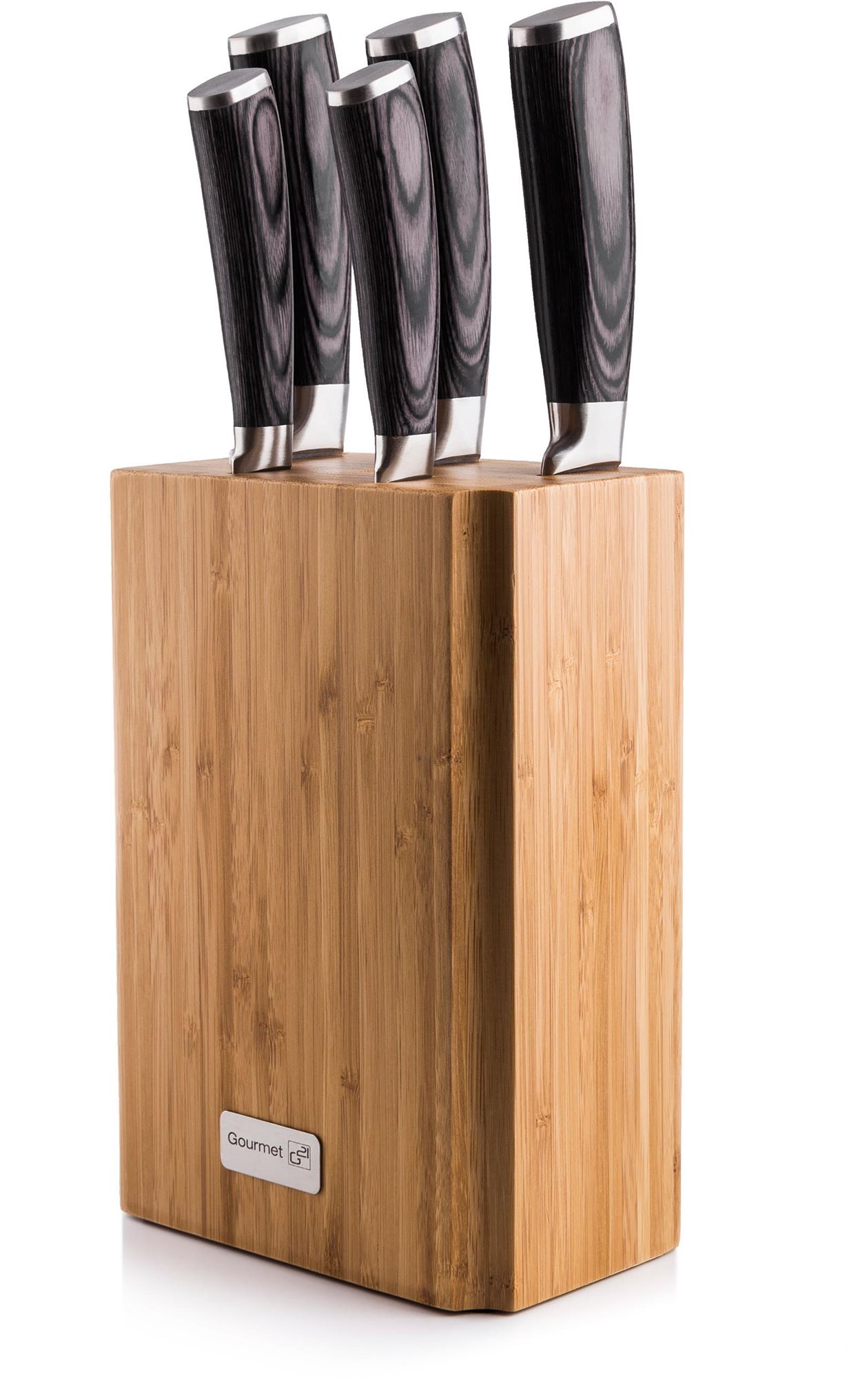 Gourmet Stone 5 ks + bambusový blok