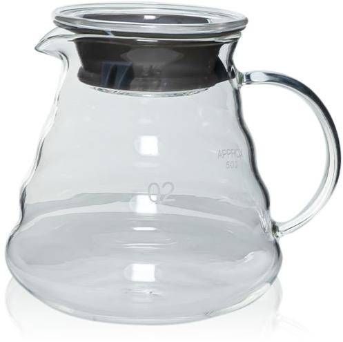 ECOCOFFEE Skleněná konvička 02, 600 ml