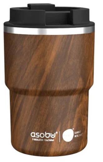 Asobu Mini pick-up cestovní termohrnek Wood 350 ml