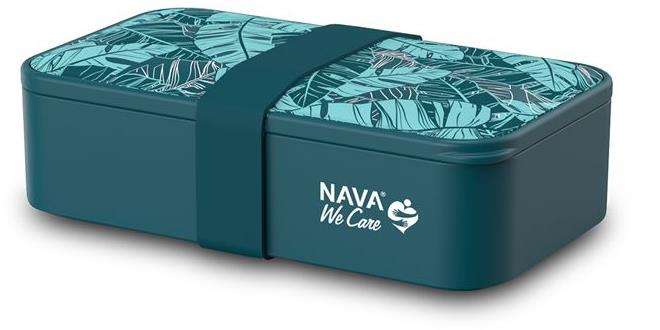 Obědový box NAVA Greece 'We Care' zelený 650 ml