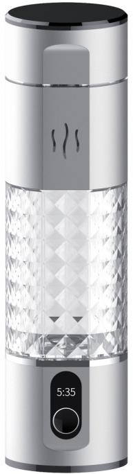 Hydrogen-3 Pro generátor vodíkové vody 280 ml stříbrný
