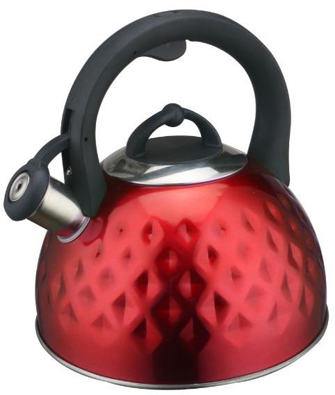 Brock Varná konvice na indukci, 2,5 l, La Cuisinette, nerez, červená