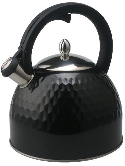 Brock Varná konvice na indukci, 2,7 l, La Cuisinette, retro, nerez, černý mat