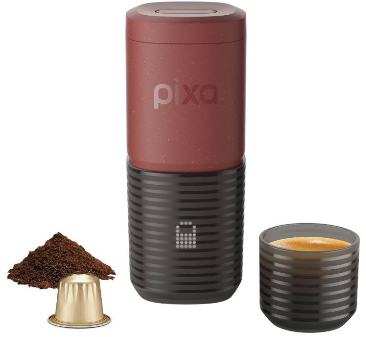 Wacaco Pixapresso elektrický přenosný kávovar – Tuscan Red