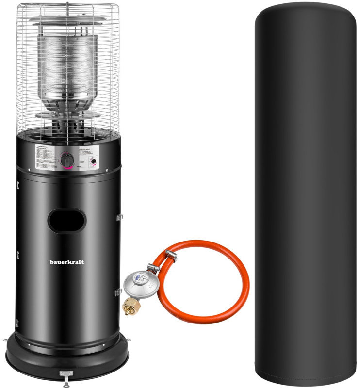 Bauerkraft H-637 Terasový plynový ohřívač 11 kW s obalem