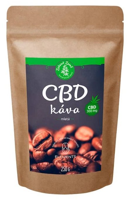 Zelená Země CBD káva 250 g