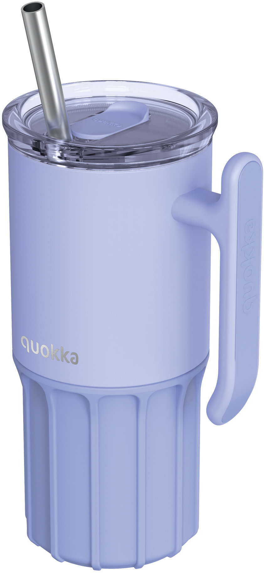 Quokka Umi s brčkem 720 ml, fialový