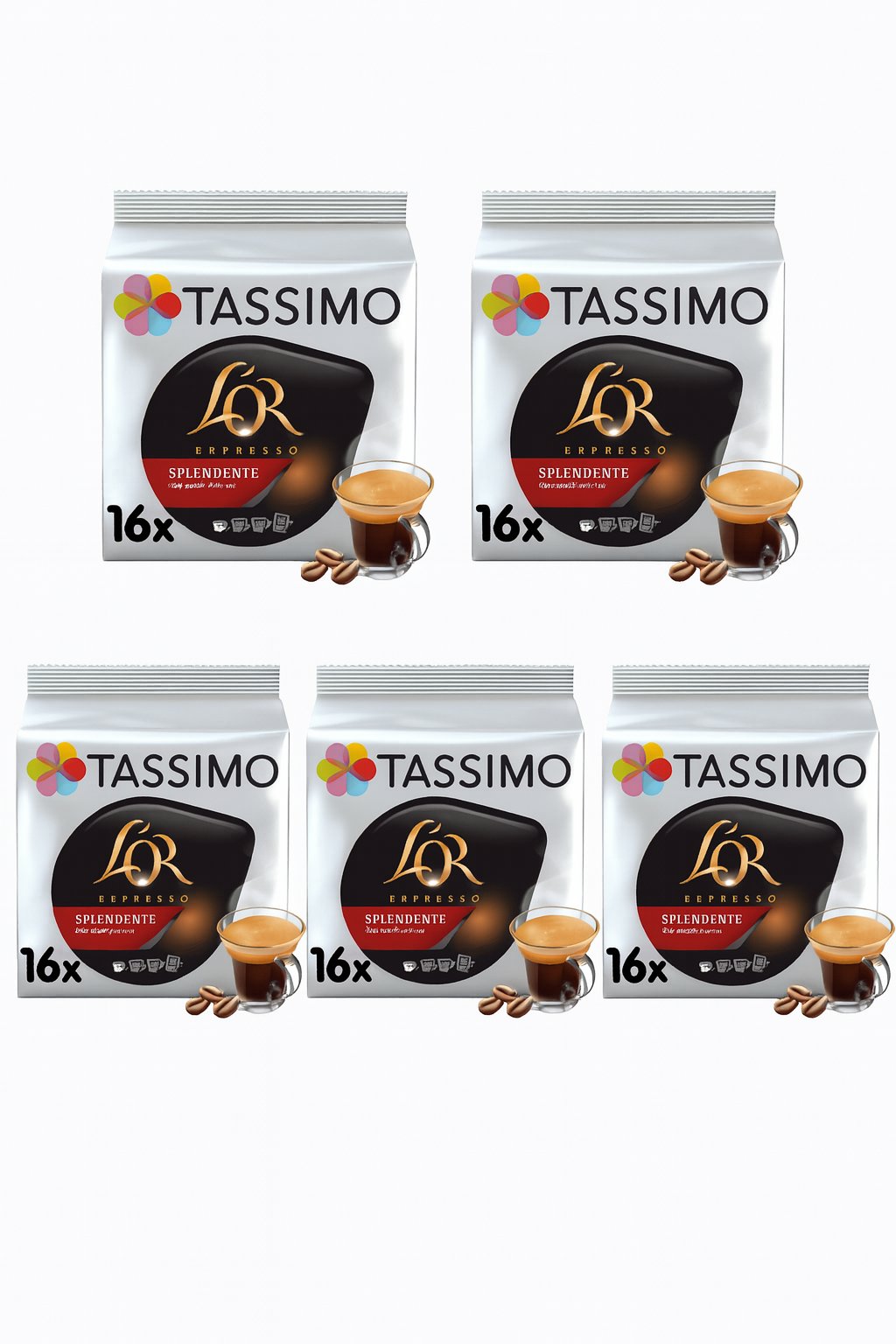 Tassimo L'Or ESPRESSO SPLENDENTE 5 × 16 ks