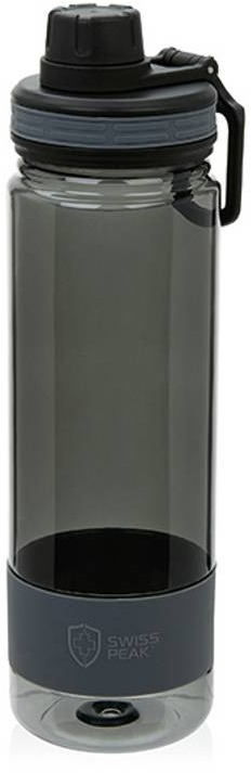Swiss Peak Sportovní láhev na vodu 750 ml, grey