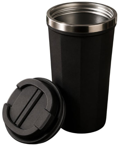 Verk 07547 Termohrnek s přísavkou proti převržení 380 ml, černý