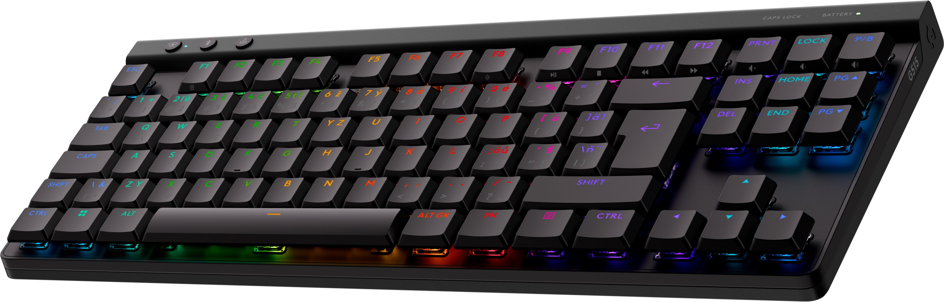 Logitech G515 TKL Lightspeed Tactile Black - CZ/SK