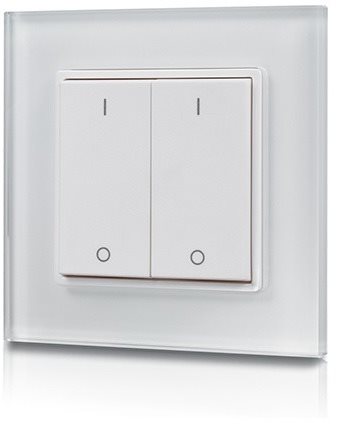 McLED RF nástěnný ovladač - řízení jasu, 2 zóny