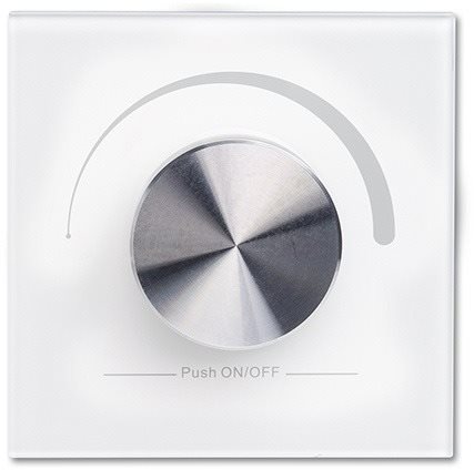 McLED RF otočný nástěnný ovladač – řízení jasu, 1 zóna