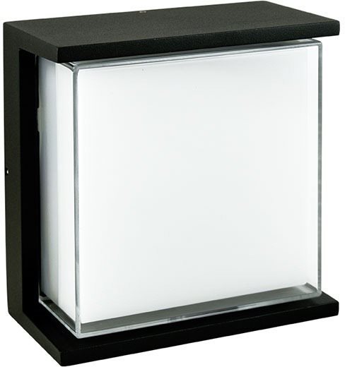McLED LED svítidlo Leon, 10W, 3000K, IP65, černá barva