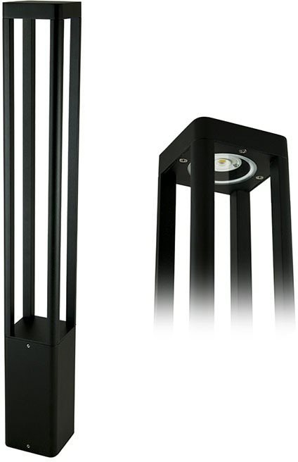 McLED LED svítidlo Rhea, 7W, 4000K, IP65, černá barva