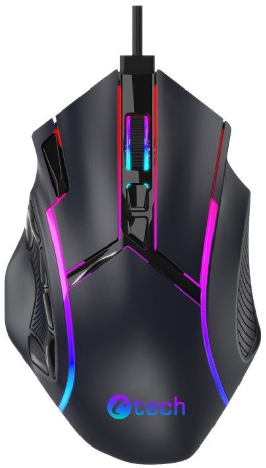 C-TECH Akali (GM-15), 12800 DPI, RGB podsvícení, USB