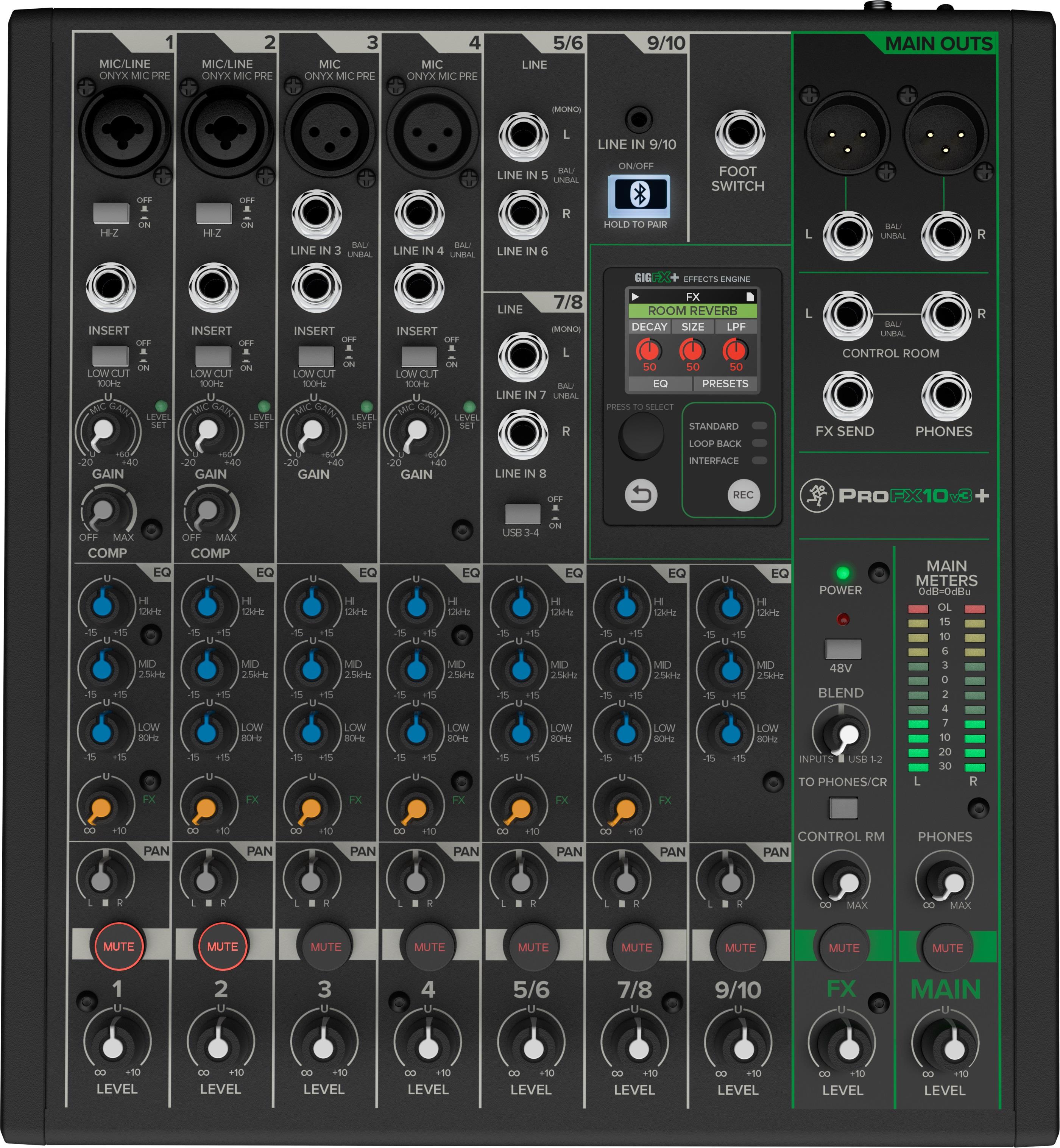 MACKIE ProFX10v3+