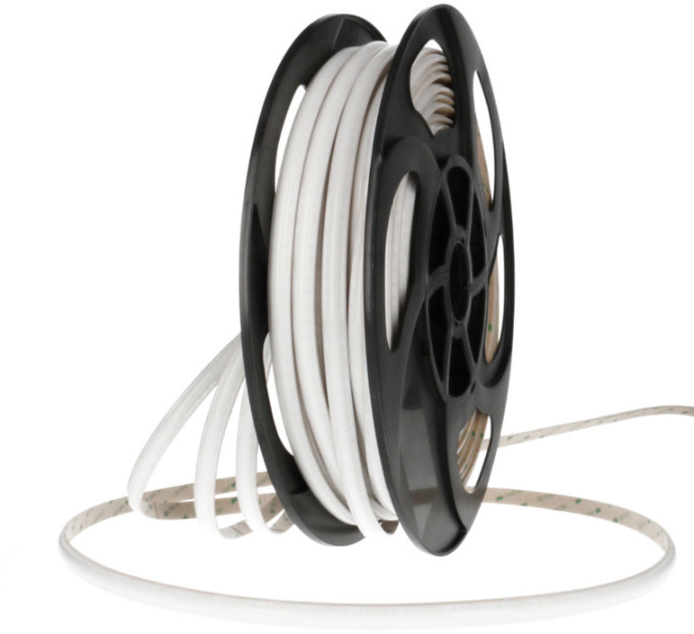 McLED Dot-Free NW, 320 LED/m, 10 W/m, DC 24 V, 1100 lm/m, CRI90, IP67, modul 25 mm, 10 mm, 5 mm