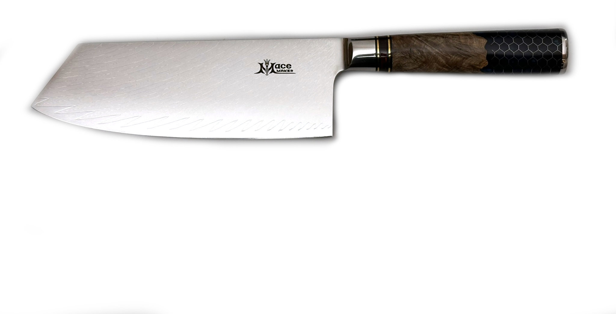 MaceMaker VERONA CLEAVER SanMai Damaškový Kuchyňský nůž