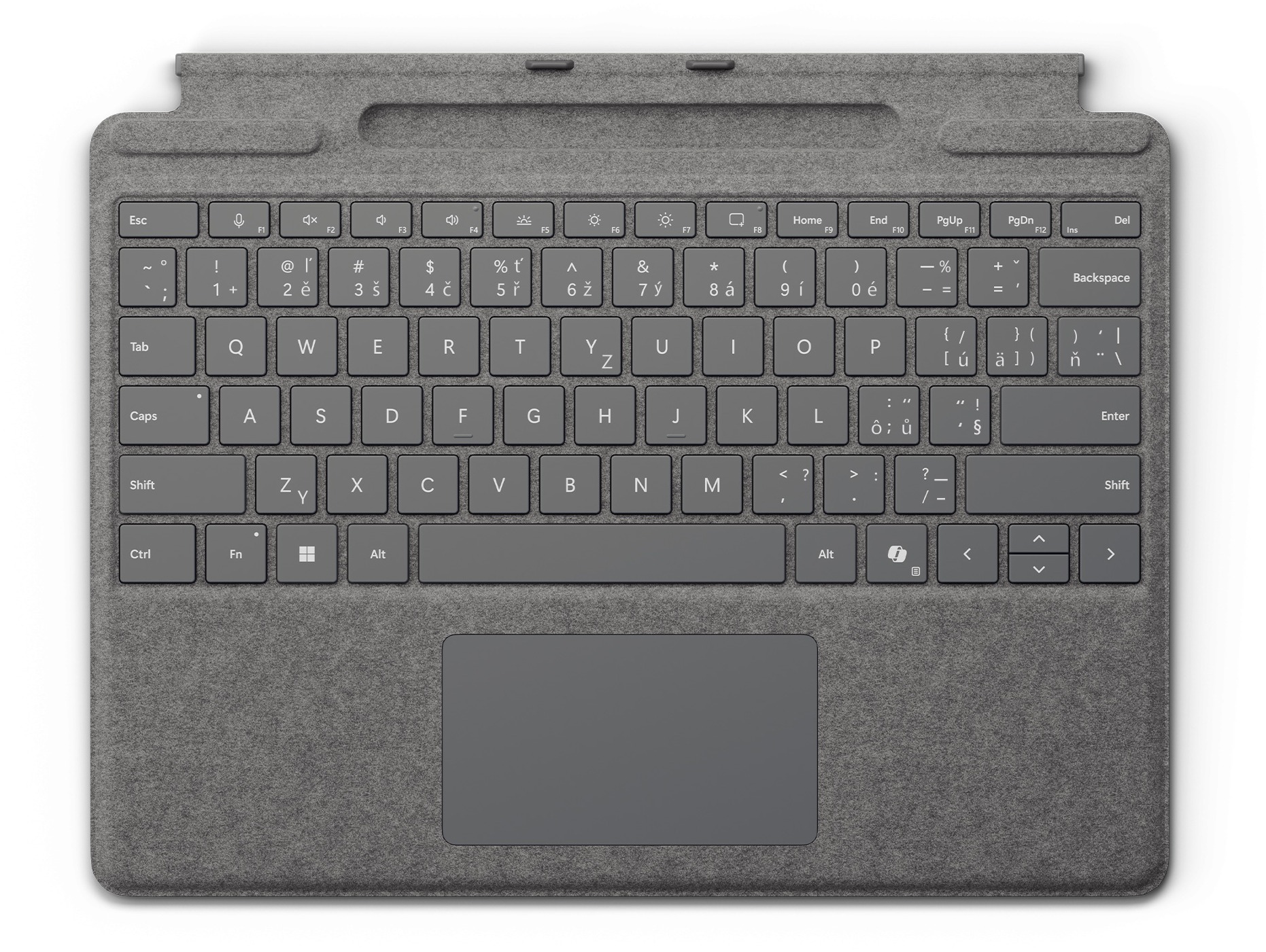 Microsoft Surface Pro (13" verze) se slotem na pero Platinum - CZ/SK