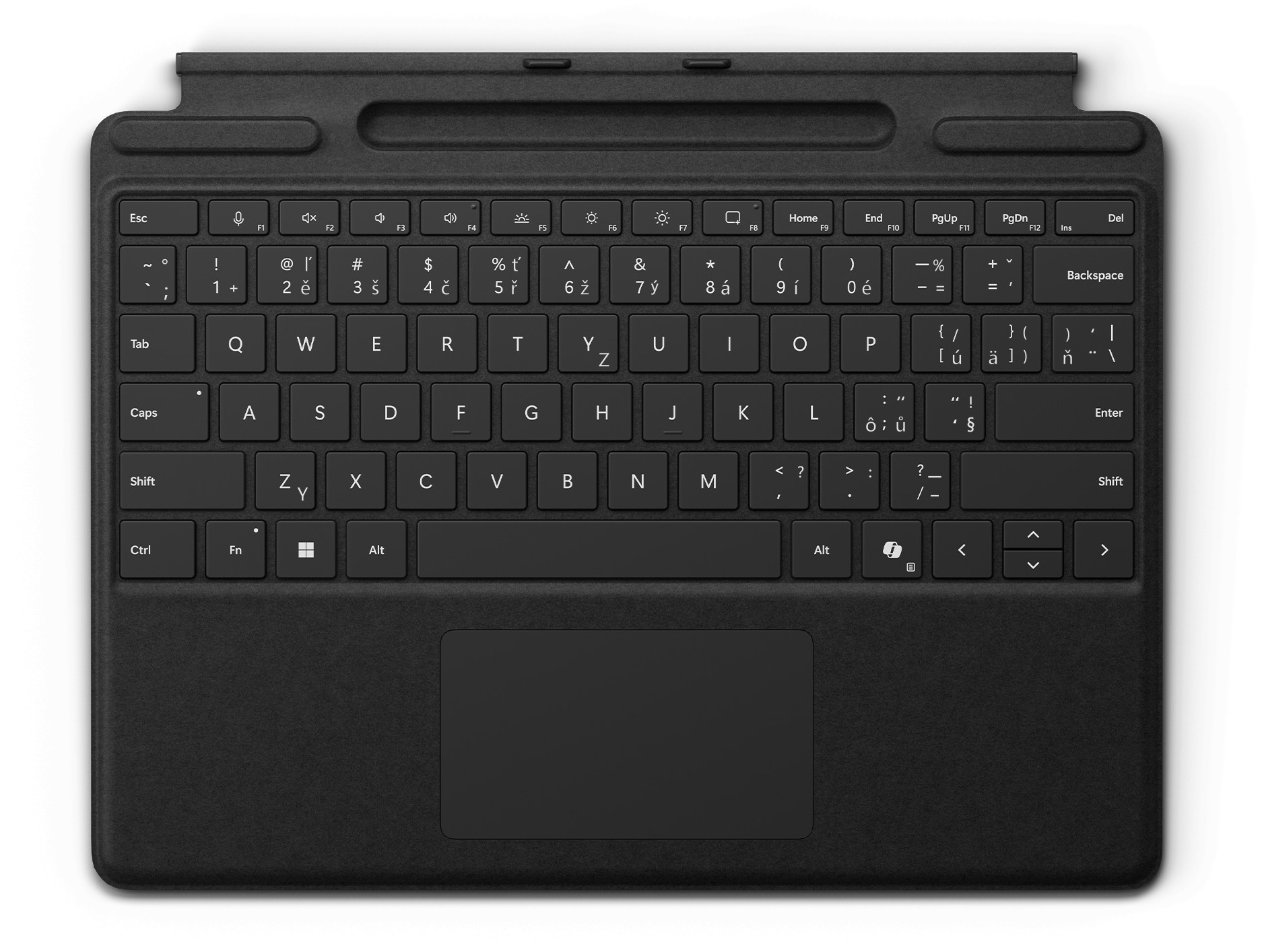 Microsoft Surface Pro (13" verze) se slotem na pero Black - CZ/SK