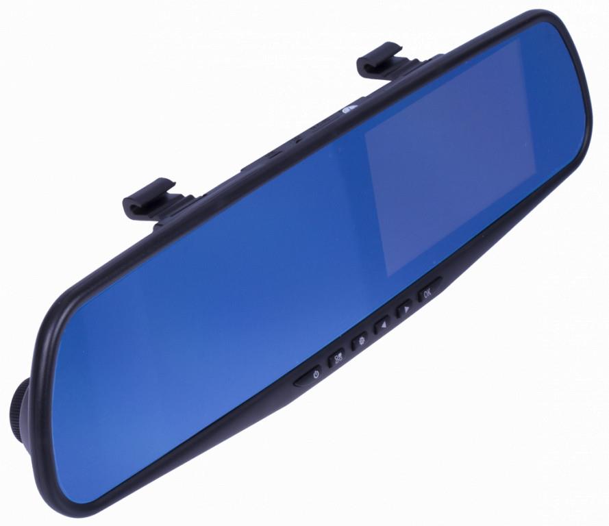 Záznamová FULLHD kamera zpětné zrcátko + parkovací kamera do auta s LCD displejem