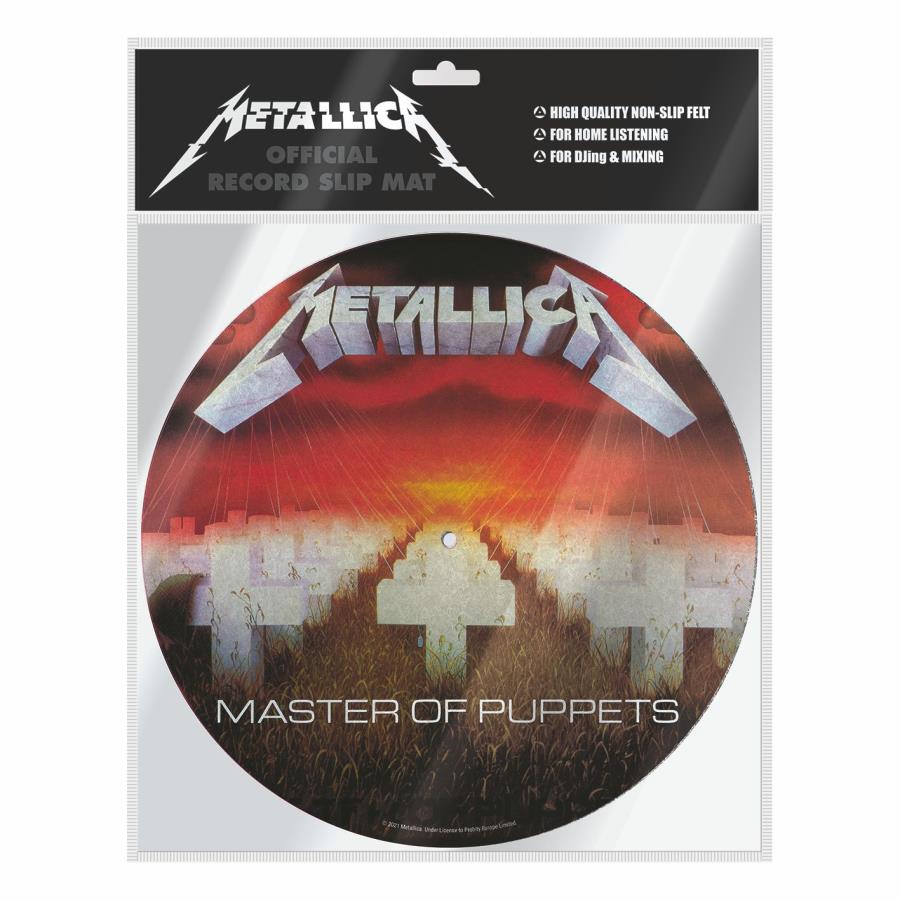 Metallica: Master Of Puppets Podložka na talíř gramofonu