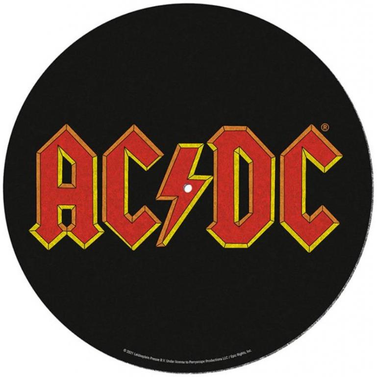 AC/DC: Logo - podložka na talíř gramofonu