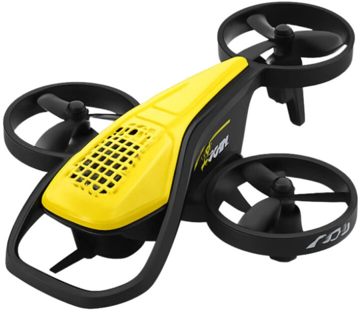 LEAN Toys 27882 Syma X39 Mini dron , 2.4GHz, čtyřosý, akrobacie 360°, žlutý
