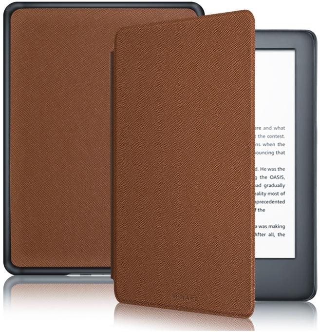 B-SAFE Lock 3401, pouzdro pro Amazon Kindle 2022/2024, hnědé