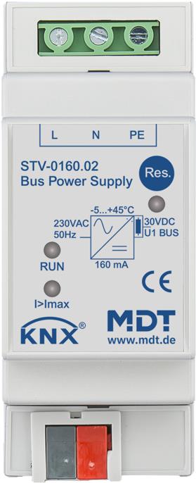 MDT Technologies Napájecí zdroj KNX, 2M, 160mA
