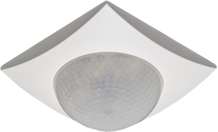 MDT Technologies KNX čidlo přítomnosti 360°, 4 Pyro, měření jasu, matná bílá