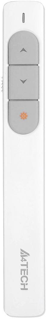 A4tech 2.4G bezdrátový laserový prezentér & ukazovátko, bílý