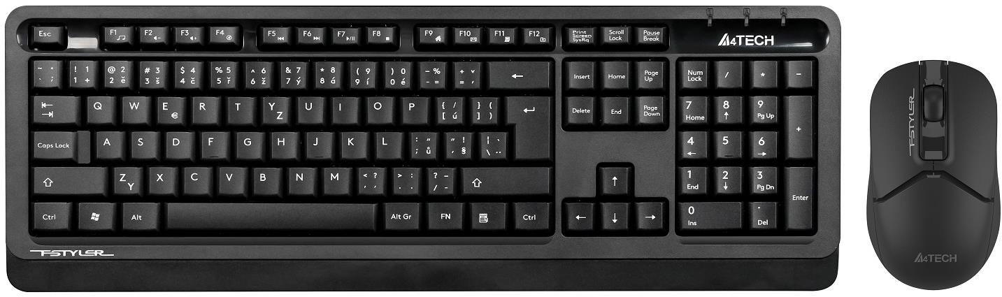 A4tech FG1012S černá - CZ/SK