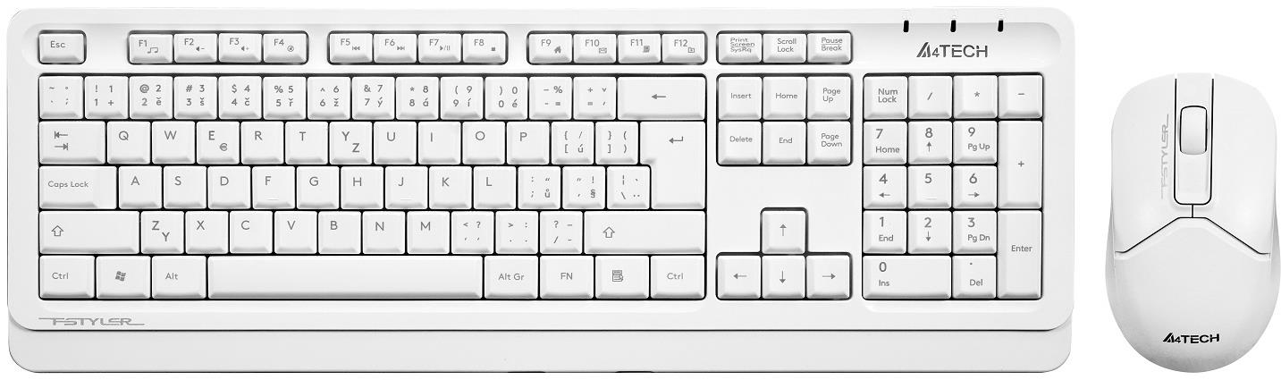 A4tech FG1012 bílá - CZ/SK