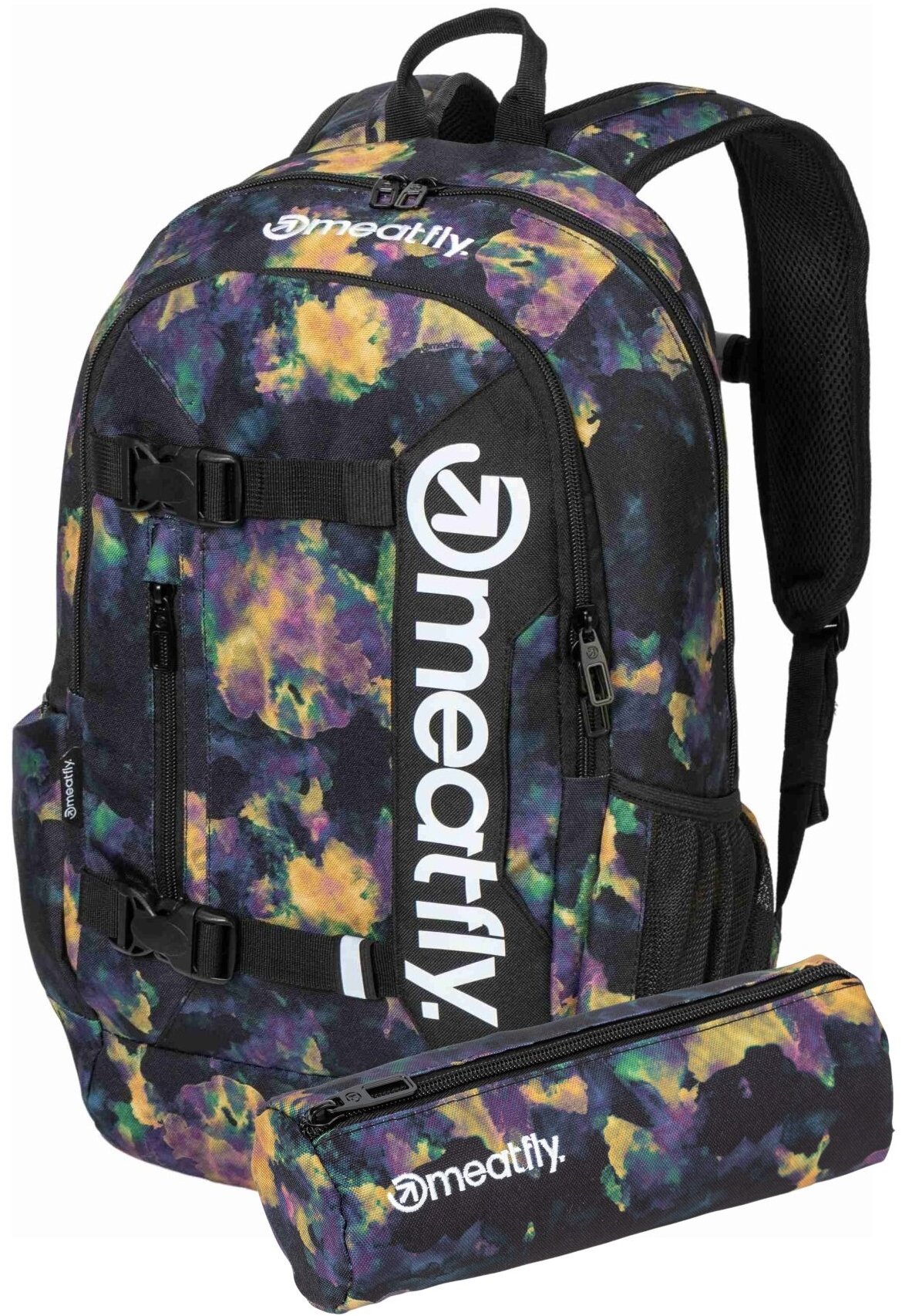 Batoh Meatfly Basejumper 22 l v barvě Dark Aquarel