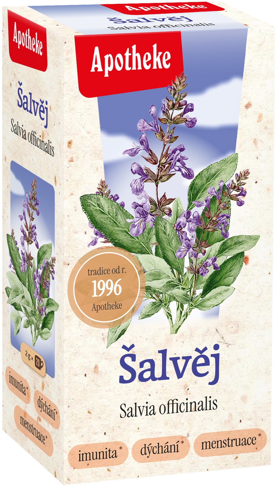 Apotheke Šalvěj 20 × 2 g