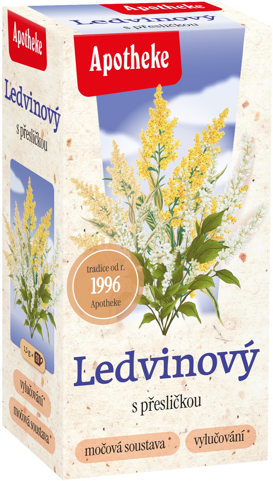 Apotheke Ledvinový s přesličkou 20 × 1,5 g