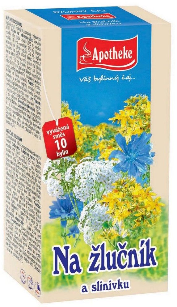 Apotheke Na žlučník a slinivku 20 × 1,5 g
