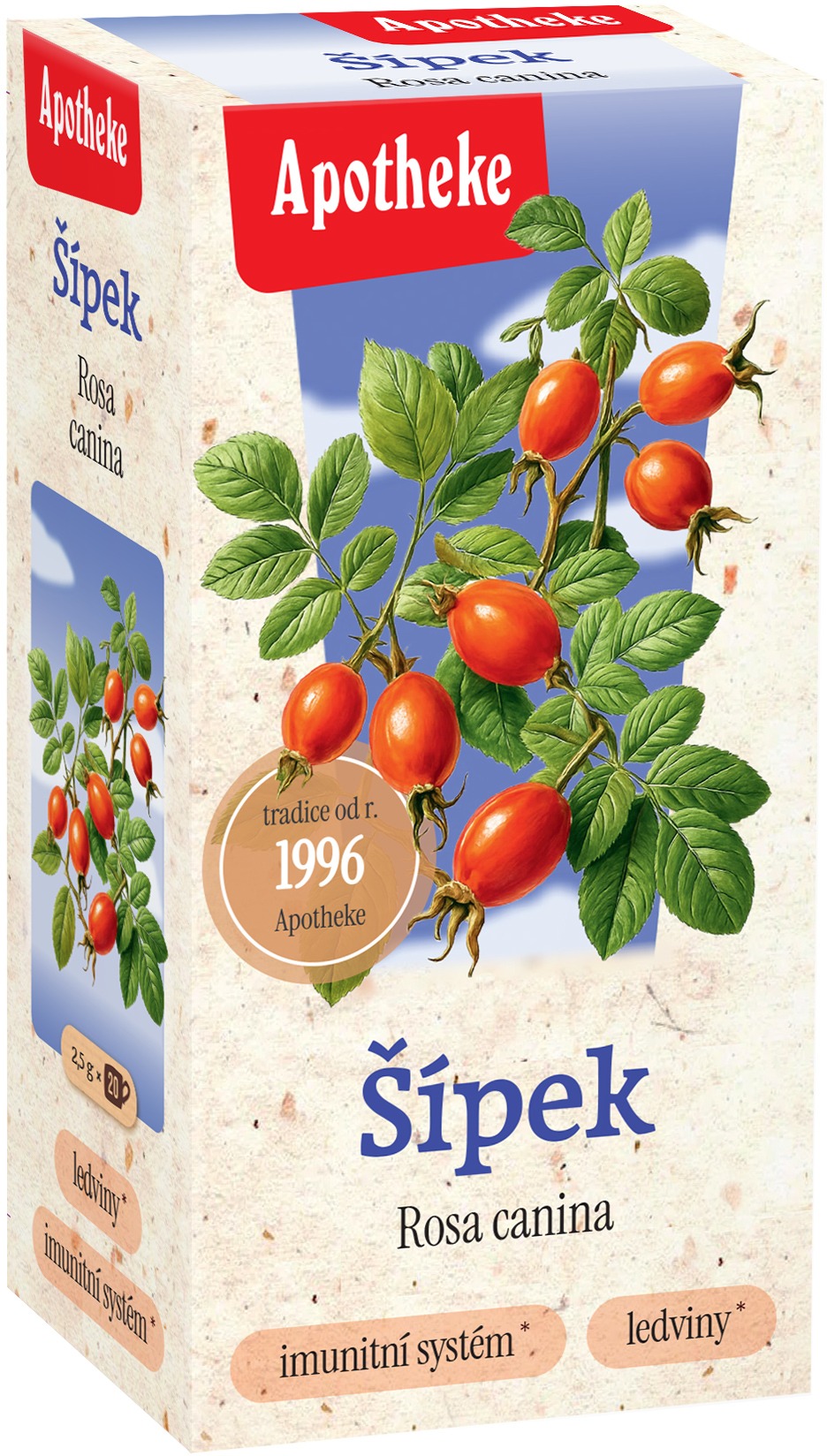 Apotheke Šípek 20 × 2,5 g