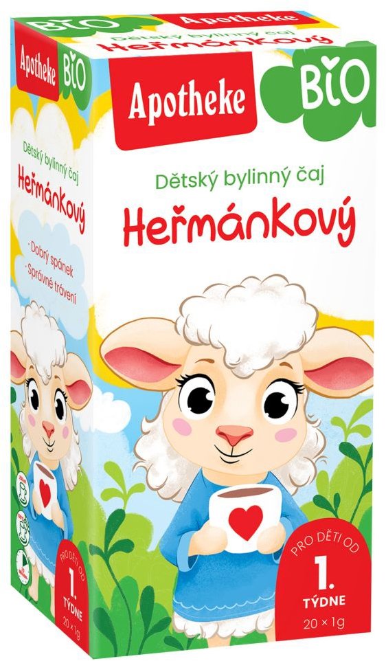 Apotheke BIO Dětský Heřmánkový 20 × 1g