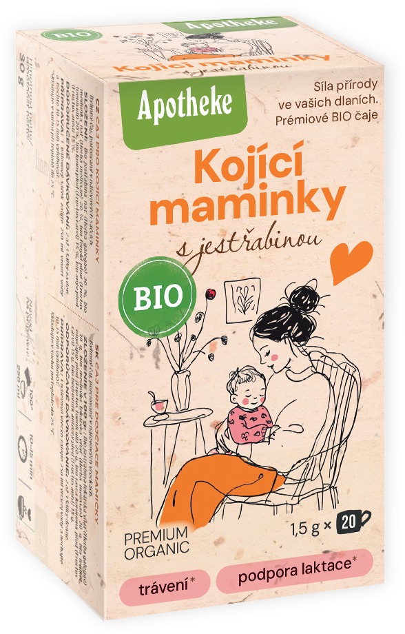Apotheke BIO čaj Kojící maminky 20 × 1,5 g