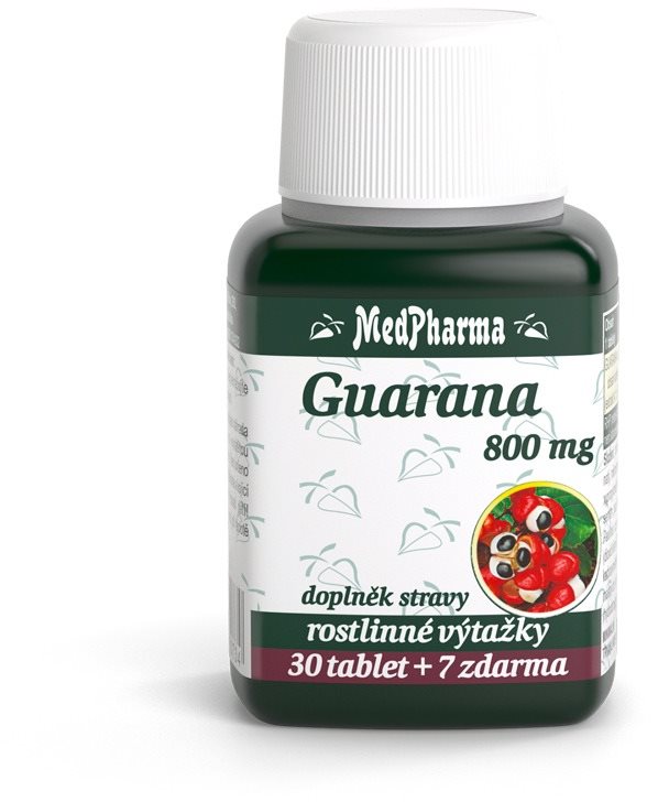 MedPharma Guarana 800 mg, 37 tablet